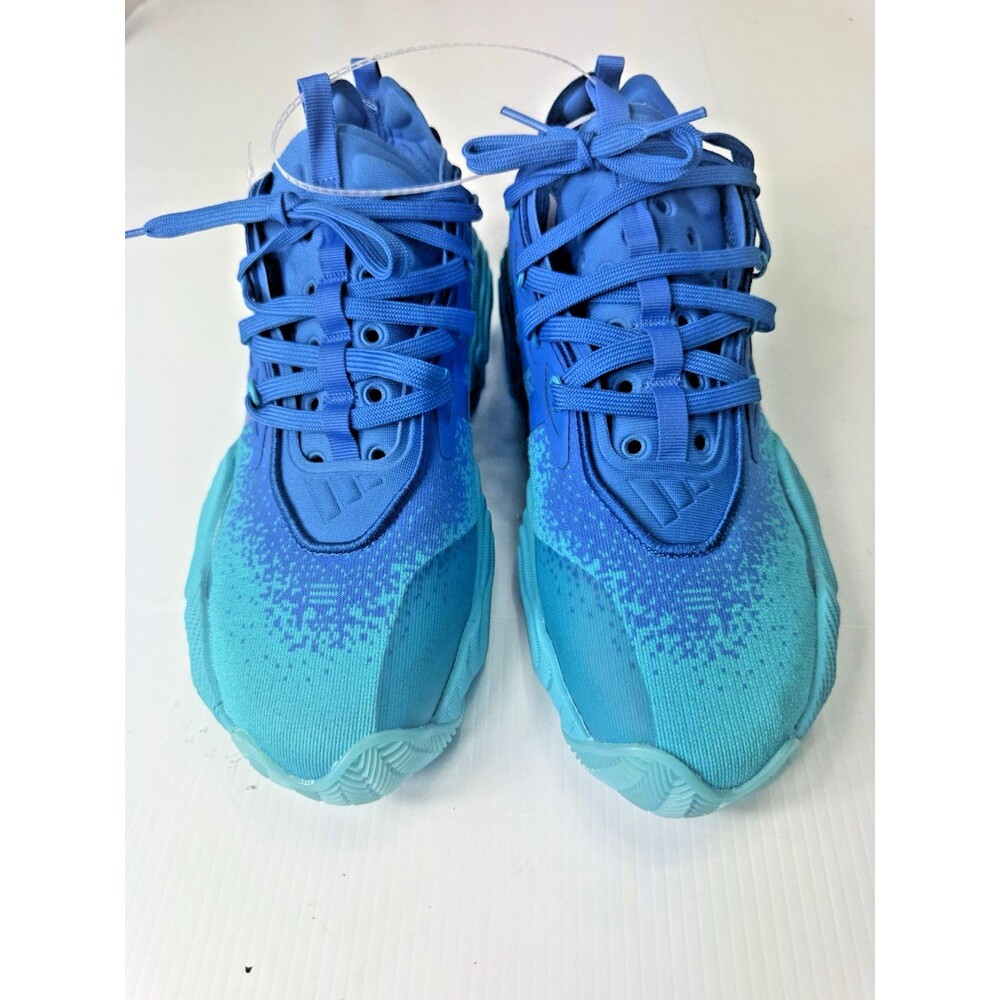 Adidas Trae Young 3 Men’s Size 7 Lucid Cyan True Blue Basketball Shoes IF5603
